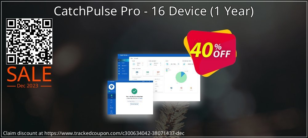 CatchPulse Pro - 16 Device - 1 Year  coupon on April Fools Day offer