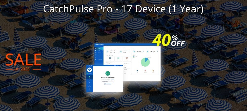 CatchPulse Pro - 17 Device - 1 Year  coupon on Constitution Memorial Day offering sales