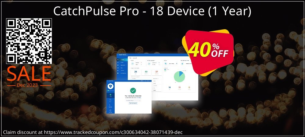 CatchPulse Pro - 18 Device - 1 Year  coupon on Tell a Lie Day offering sales