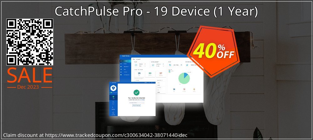 CatchPulse Pro - 19 Device - 1 Year  coupon on National Walking Day super sale