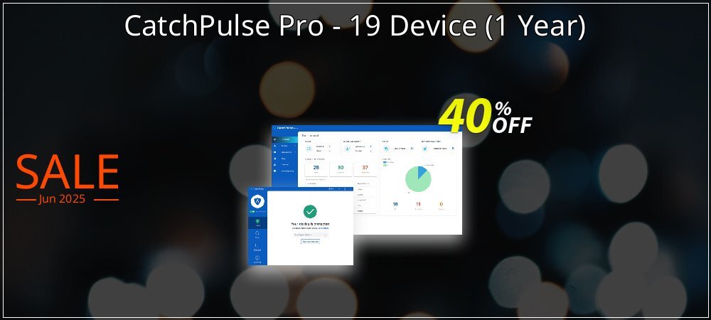 CatchPulse Pro - 19 Device - 1 Year  coupon on National Walking Day super sale