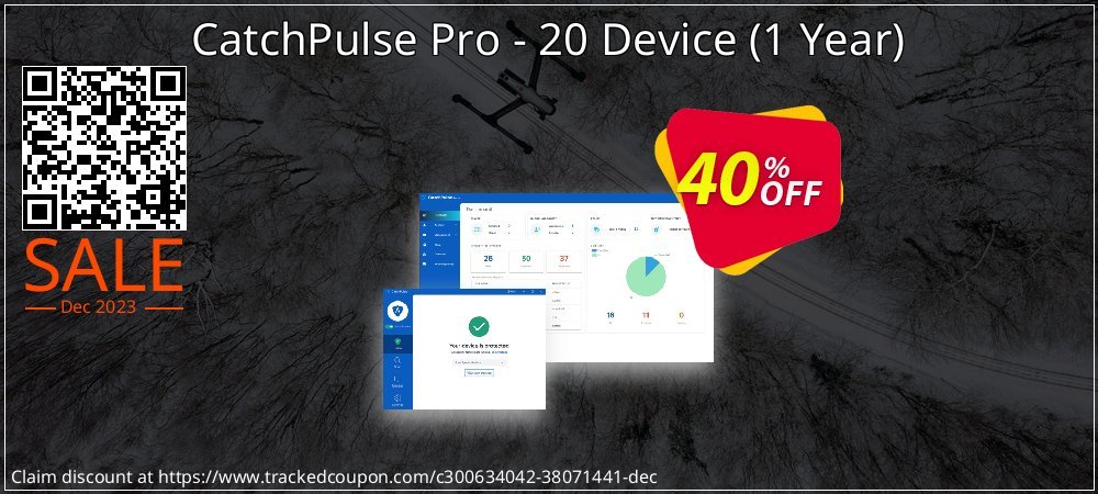 CatchPulse Pro - 20 Device - 1 Year  coupon on World Party Day discounts