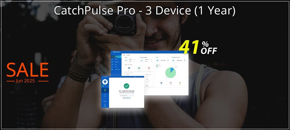 CatchPulse Pro - 3 Device - 1 Year  coupon on World Password Day discounts