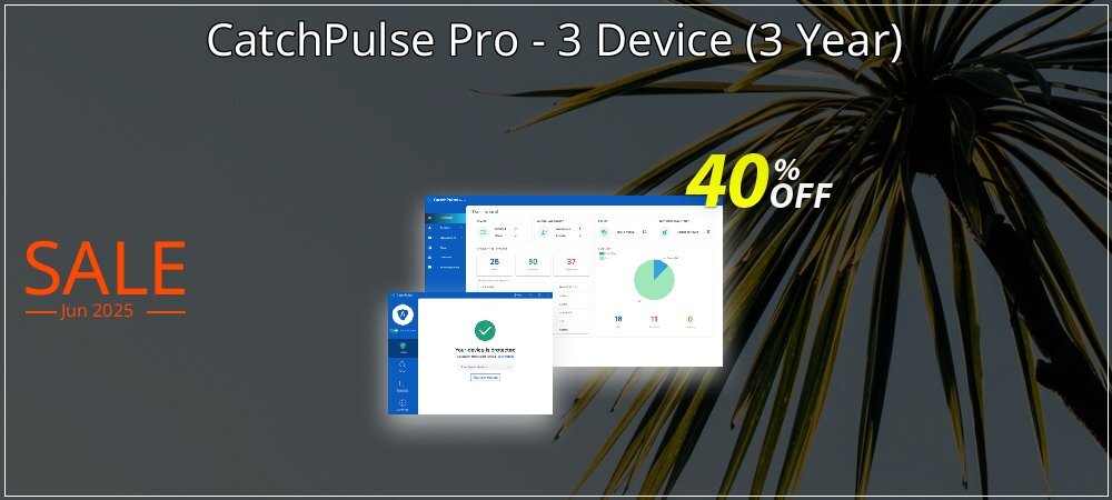 CatchPulse Pro - 3 Device - 3 Year  coupon on World UFO Day sales