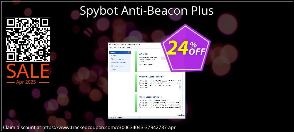 Spybot Anti-Beacon Plus coupon on April Fools' Day offering discount