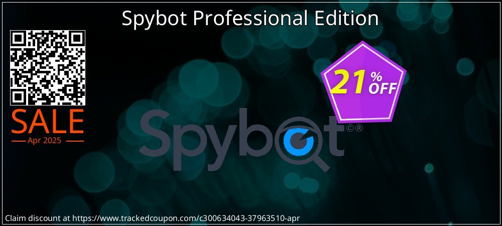 Spybot Professional Edition coupon on National Walking Day offering sales