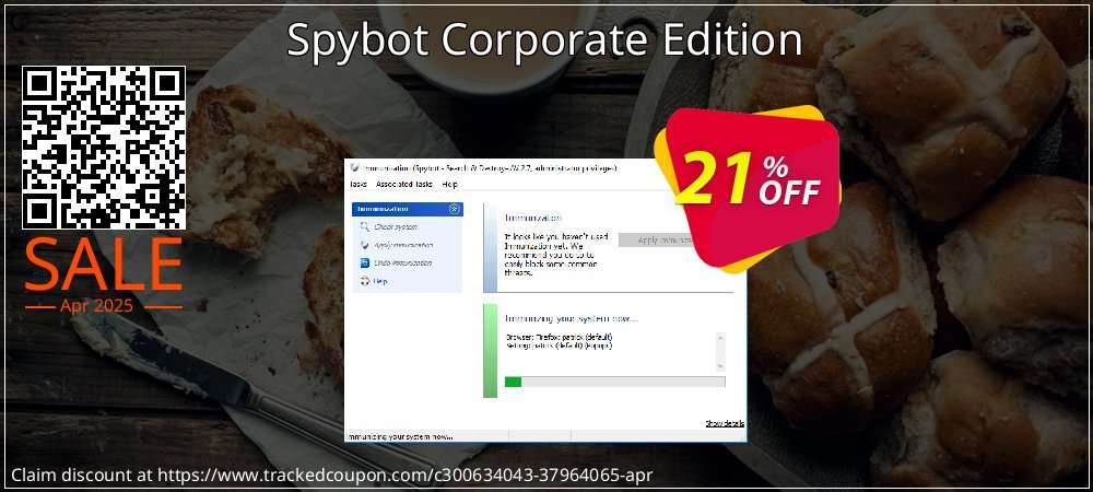 Spybot Corporate Edition coupon on National Walking Day offer