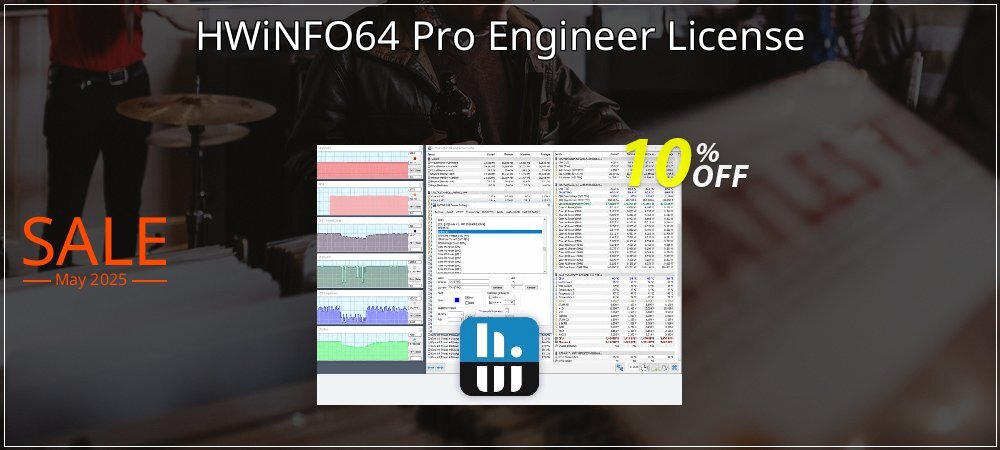 HWiNFO64 Pro Engineer License coupon on Mother Day offering discount