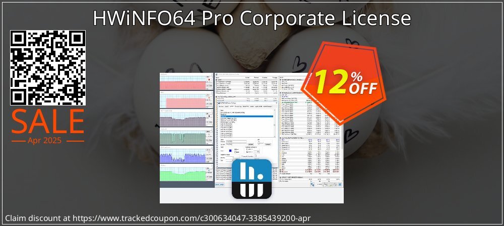 HWiNFO64 Pro Corporate License coupon on National Cheese Day offering sales