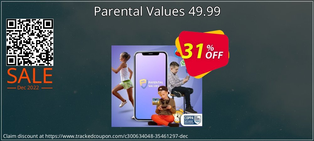 Parental Values 49.99 coupon on April Fools' Day offering discount