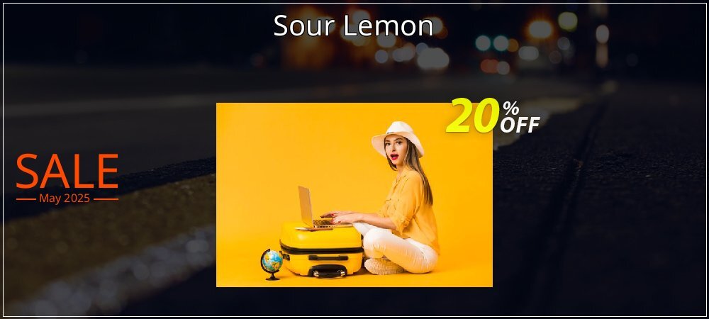 Sour Lemon coupon on National Walking Day offering discount