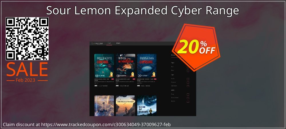 Sour Lemon Expanded Cyber Range coupon on Working Day discount