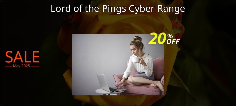 Lord of the Pings Cyber Range coupon on National Walking Day discount