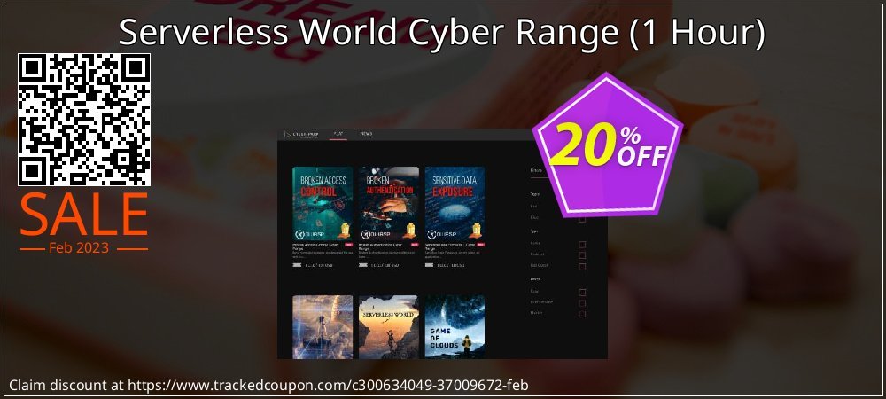 Serverless World Cyber Range - 1 Hour  coupon on Working Day discount