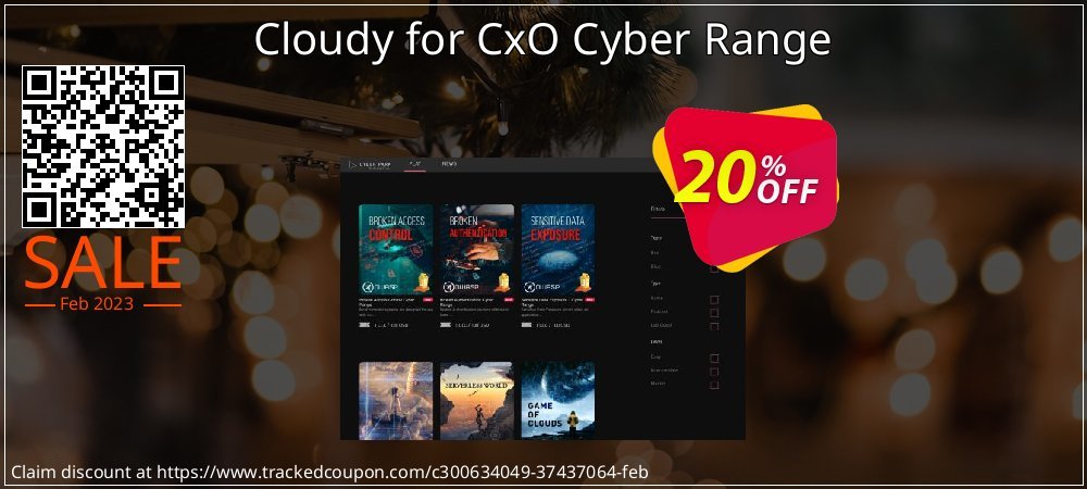 Cloudy for CxO Cyber Range coupon on World Password Day discount