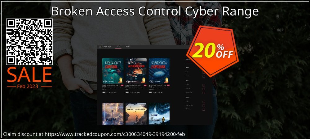 Broken Access Control Cyber Range coupon on National Walking Day offering sales