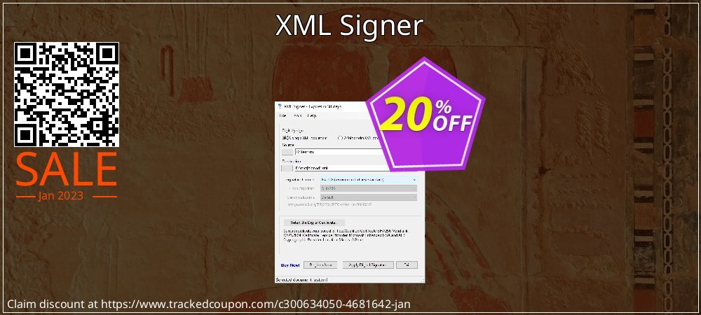 XML Signer coupon on April Fools' Day sales