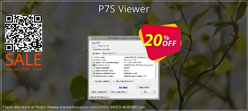 P7S Viewer coupon on National Walking Day offering discount