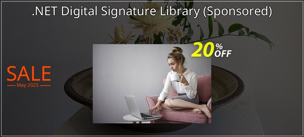 .NET Digital Signature Library - Sponsored  coupon on National Smile Day offering sales