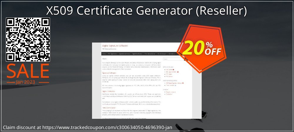 X509 Certificate Generator - Reseller  coupon on National Walking Day super sale