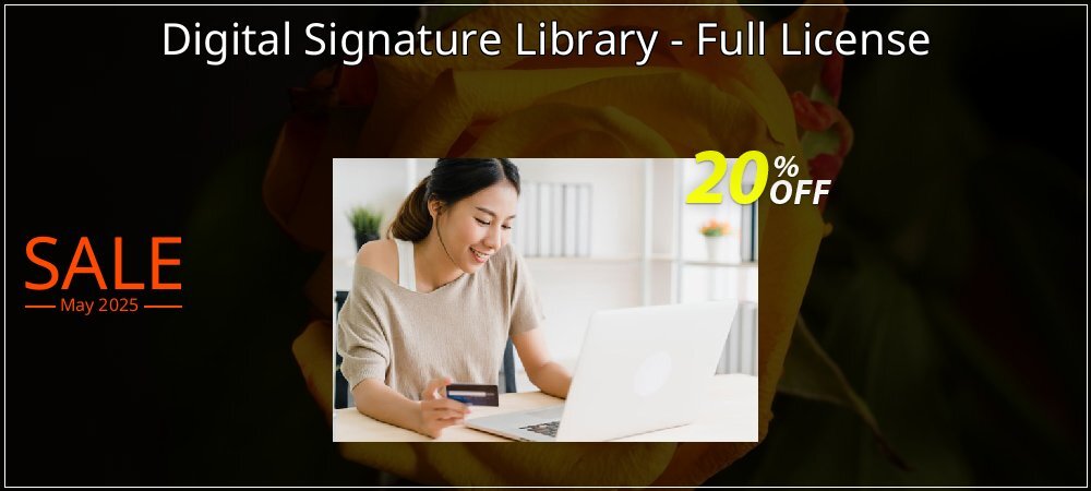 Digital Signature Library - Full License coupon on National Pizza Party Day offering discount