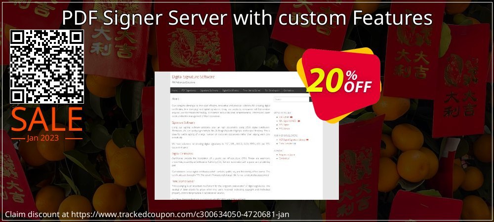 PDF Signer Server with custom Features coupon on World Party Day super sale
