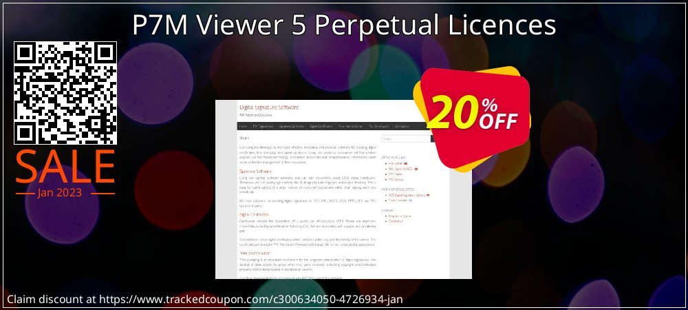 P7M Viewer 5 Perpetual Licences coupon on World Password Day offering sales