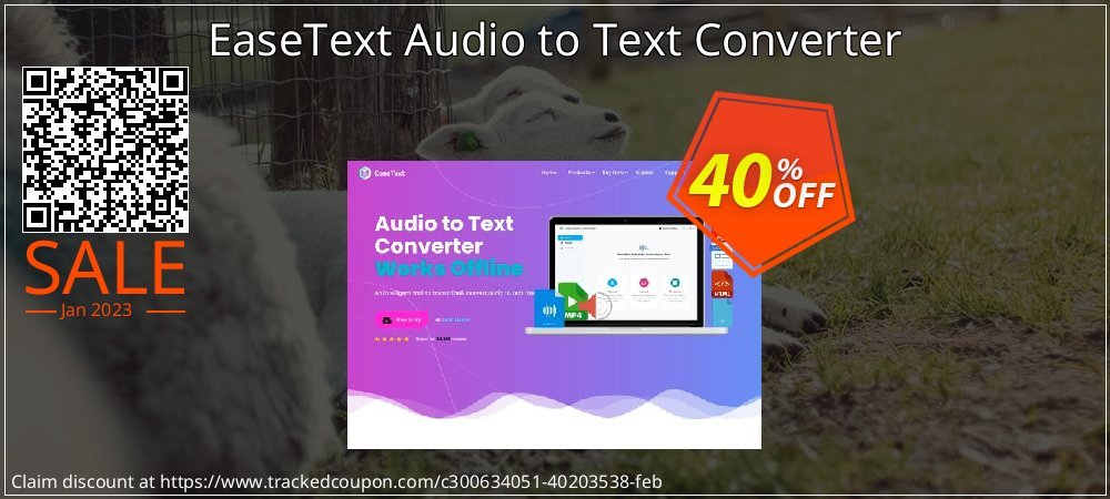 EaseText Audio to Text Converter coupon on Constitution Memorial Day offering sales