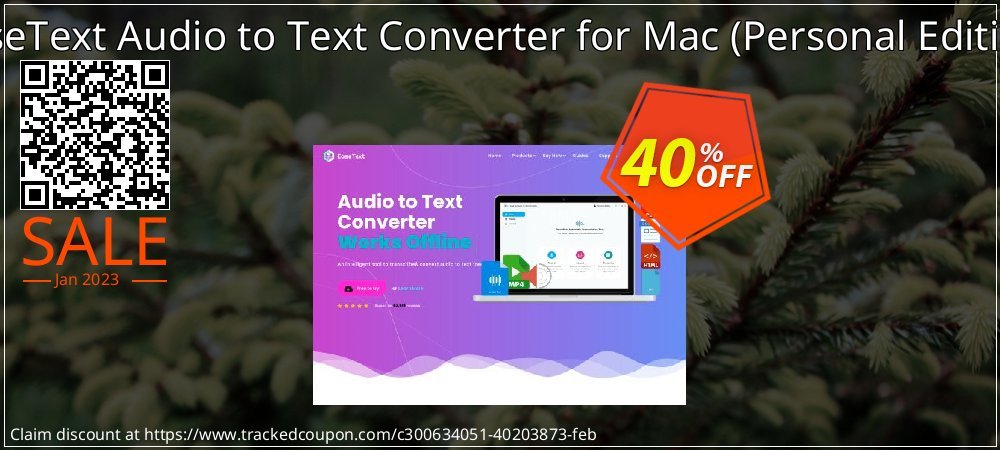 EaseText Audio to Text Converter for Mac coupon on Easter Day super sale