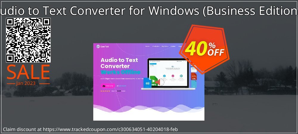 EaseText Audio to Text Converter - Business Edition Renewal coupon on Mario Day super sale