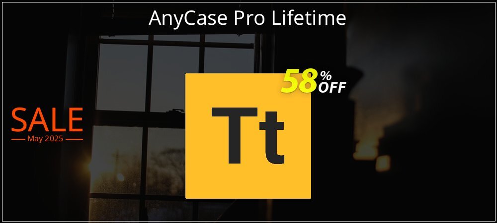 AnyCase Pro Lifetime coupon on National Loyalty Day discounts