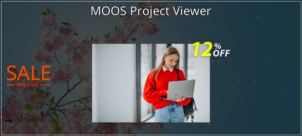 MOOS Project Viewer coupon on World Party Day offering sales