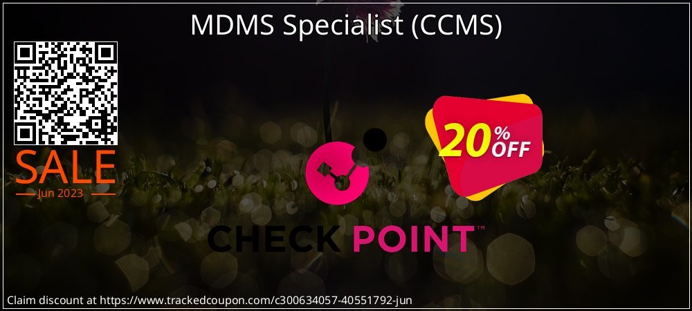 MDMS Specialist - CCMS  coupon on Working Day deals
