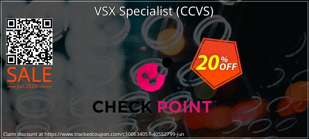 VSX Specialist - CCVS  coupon on World Password Day sales