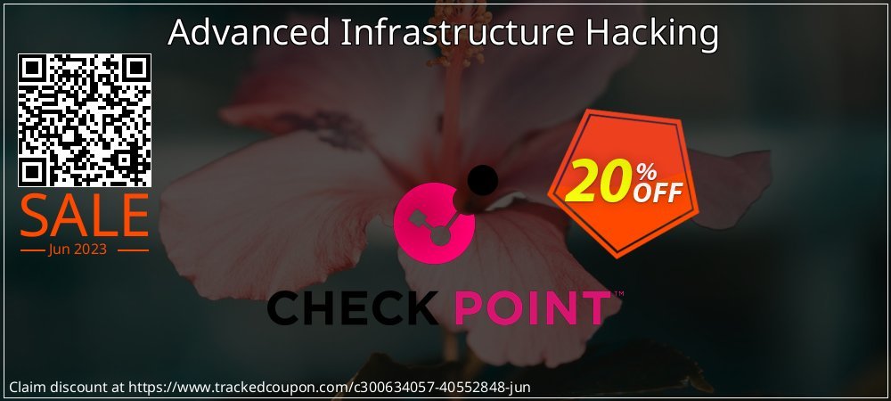 Advanced Infrastructure Hacking coupon on National Pizza Party Day offering discount