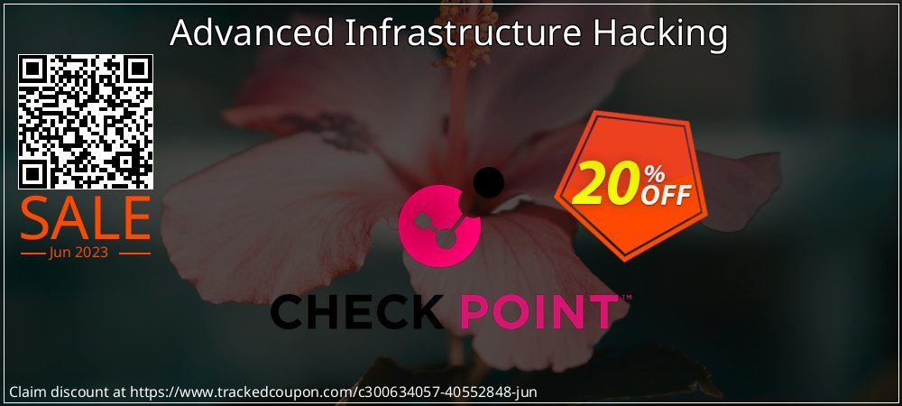 Advanced Infrastructure Hacking coupon on Constitution Memorial Day offering discount