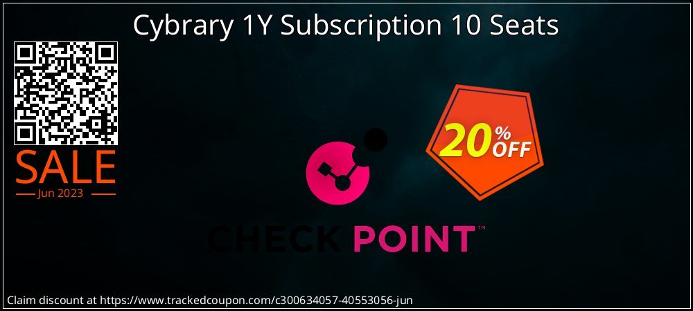 Cybrary 1Y Subscription 10 Seats coupon on World Whisky Day offering sales