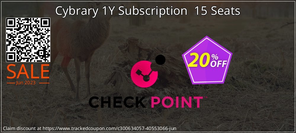 Cybrary 1Y Subscription  15 Seats coupon on World Party Day offering sales