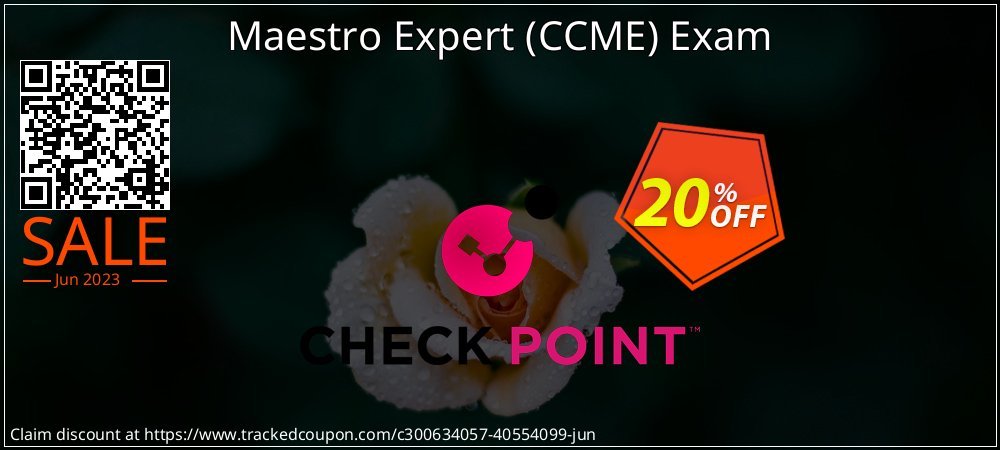 Maestro Expert - CCME Exam coupon on National Smile Day offering discount