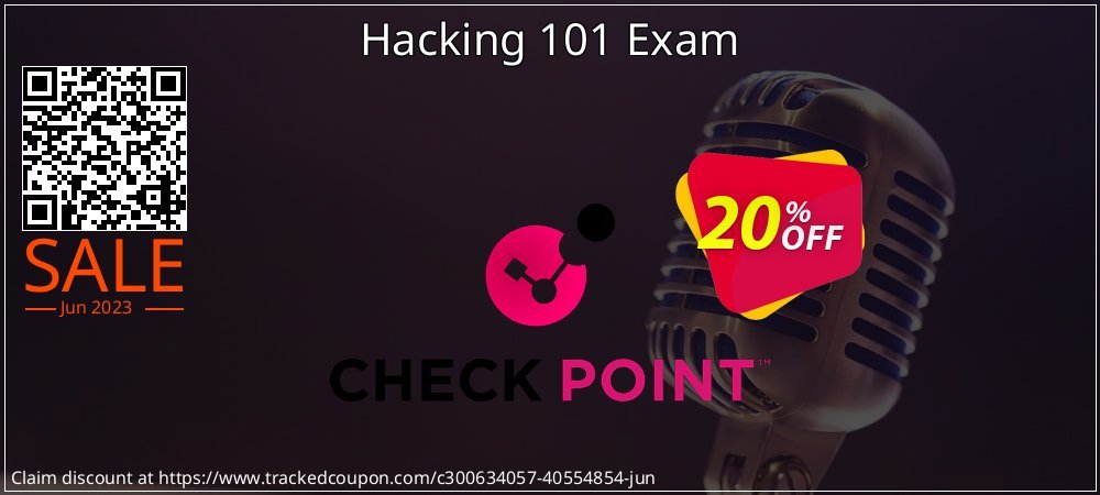 Hacking 101 Exam coupon on Tell a Lie Day offer