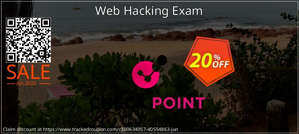 Web Hacking Exam coupon on National Pizza Party Day discount