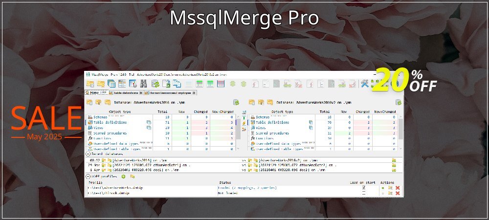 MssqlMerge Pro coupon on Mother Day discounts