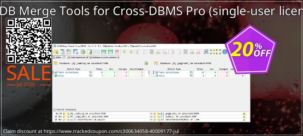 KS DB Merge Tools for Cross-DBMS Pro coupon on Working Day super sale