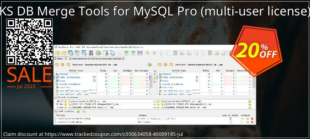 KS DB Merge Tools for MySQL Pro - multi-user license  coupon on Mother Day offering sales
