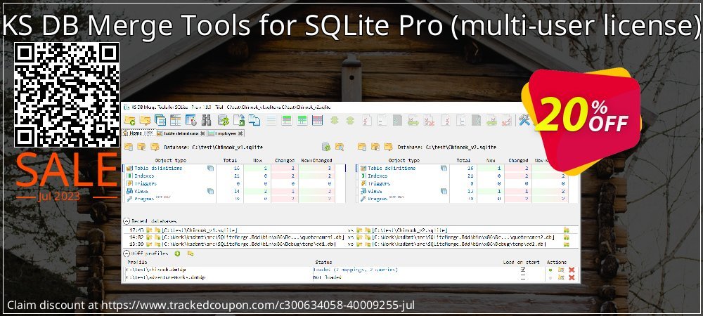 KS DB Merge Tools for SQLite Pro - multi-user license  coupon on Mother Day discount