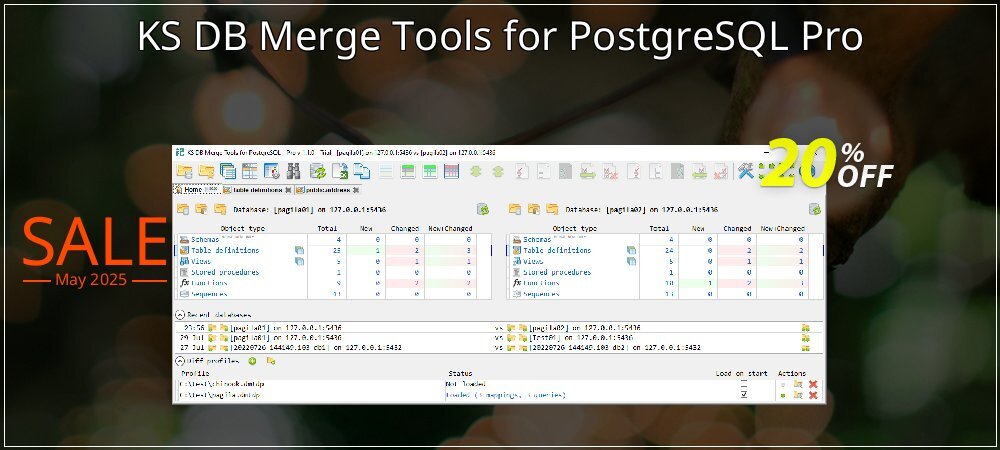 KS DB Merge Tools for PostgreSQL Pro coupon on World Whisky Day offer