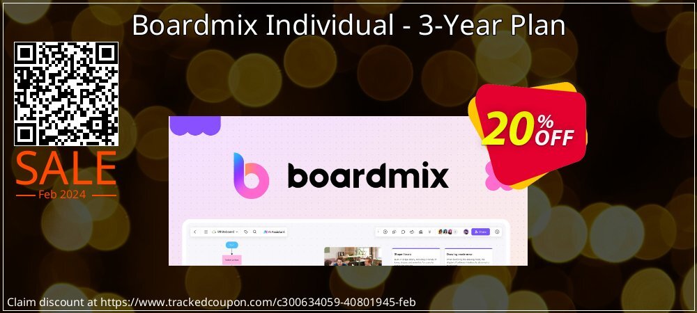 Boardmix Individual - 3-Year Plan coupon on National Walking Day sales