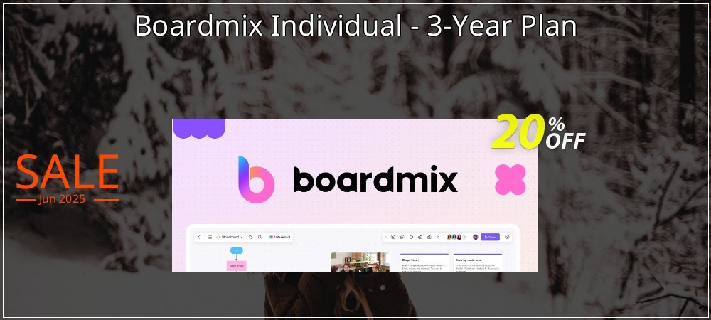 Boardmix Individual - 3-Year Plan coupon on National Walking Day sales