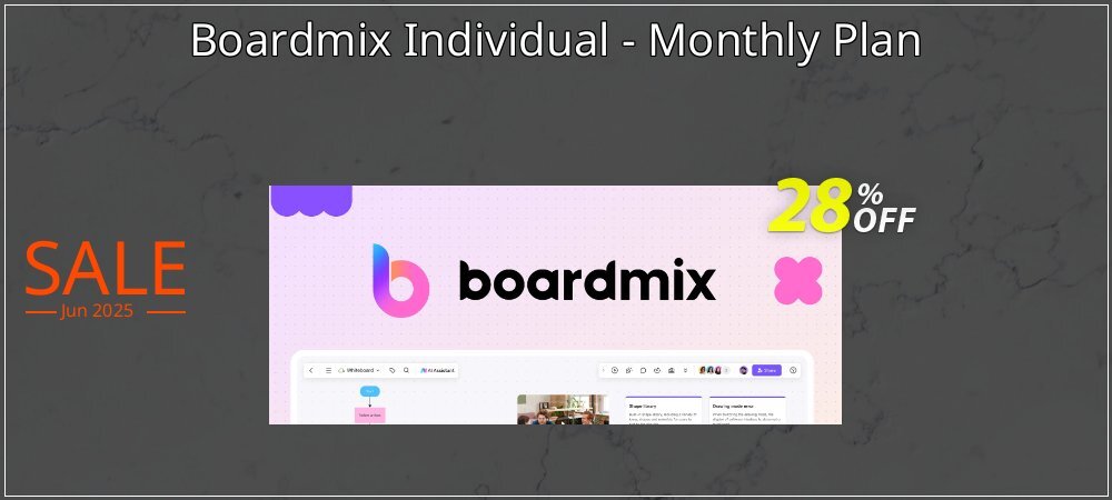 Boardmix Individual - Monthly Plan coupon on National Smile Day deals