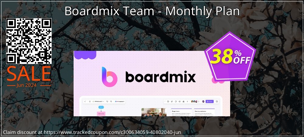 Boardmix Team - Monthly Plan coupon on Mother's Day super sale